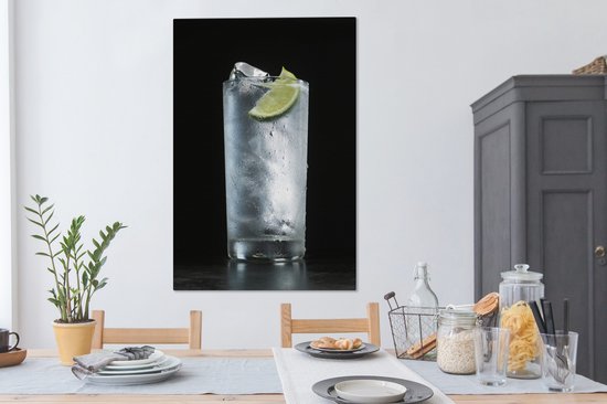 Toile d'alcool en verre froid 2cm 80x120 cm - Tirage photo sur toile (Décoration murale salon / chambre)