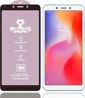 Voor Xiaomi Redmi 6 9H HD Large Arc High Alumina Full Screen Tempered Glass Film