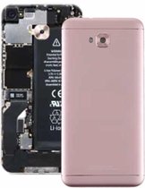 Achterklep met zijtoetsen en cameralens voor Asus ZenFone 4 Selfie ZD553KL (rose goud)