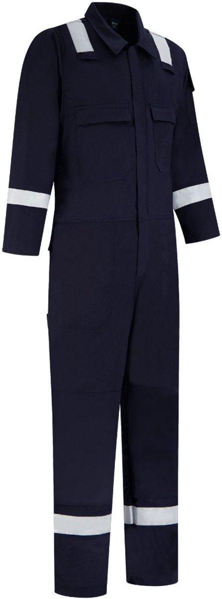 Dapro Roughneck Multinorm Zomer Overall - Maat 54 - Marineblauw - Vlamvertragend , antistatisch , vlamboog en lasnorm