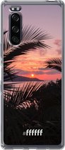 Sony Xperia 5 II Hoesje Transparant TPU Case - Pretty Sunset #ffffff