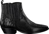 Omoda Sonia Enkellaarsjes - Enkelboots - Dames - Zwart - Maat 37