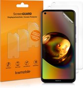 kwmobile 3x screenprotector voor Nokia 5.4 - beschermende folie voor smartphone