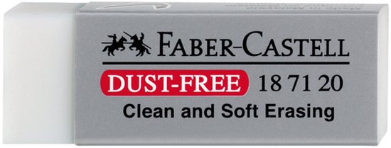 Faber-Castell gum - plastic - stofvrij - FC-187120