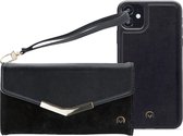 Mobilize - Coque iPhone 12 mini - Pochette en velours Zwart