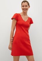 Mango Jurk Jurk Met Detail Op Mouwen 17010185 87 Dames Maat - 40