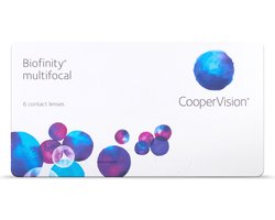-4.00 - Biofinity® multifocal - +1.50 - N - 6 pack - Maandlenzen - BC 8.60 - Multifocale contactlenzen