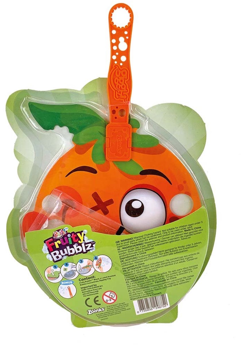 Gigglz Fruity Bubbles Bellenblaas verschillen de kleuren assortiment