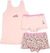 Kinderondergoed Funderwear - Set Sweetie - Roze - Maat 98 - Meisjes