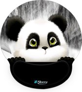 Muismat polssteun schattige pandabeer - Sleevy - mousepad - Collectie 100+ designs