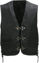 Fostex Garments - Biker vest X-treme (kleur: Zwart / maat: 4XL)