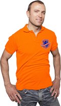 Folat Polo Holland Heren Polyester Oranje One-size