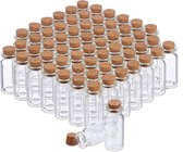 Belle Vous Lot de 30 flacons de potion en Verres - Pots miniatures de 1,5 ml avec Belle Vous Lot de 30 flacons de potion en Verres - Pots miniatures de 1,5 ml avec