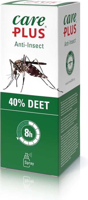 Care Plus Anti-Insect Deet 40% Spray - Muggenspray - 200ml