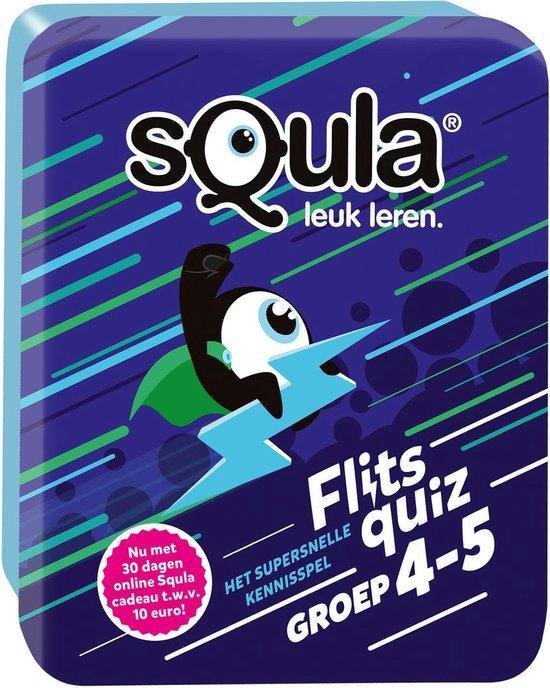 Thumbnail van een extra afbeelding van het spel Squla flitsquiz groep 4 5 - Kaartspel