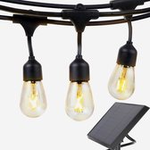 Specilights Solar Feestverlichting Prikkabel 15 Meter 10 Lampen op Zonne-energie / Zonnepaneel