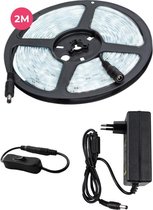 Lagiba 12V LED strip set - 200 cm - 6500K - 9.6 Watt