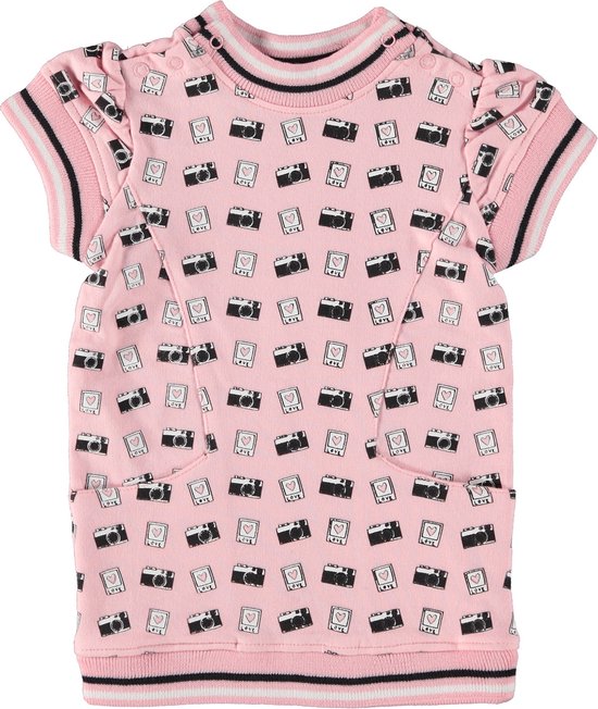 Uv-werend zwemshirt met korte mouwen voor kinderen lichtblauw