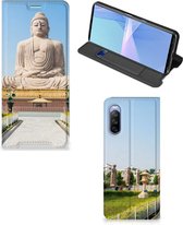 Bookcase Sony Xperia 10 III Smartphone Hoesje Boeddha