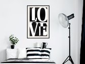 Poster - Love Chessboard-40x60