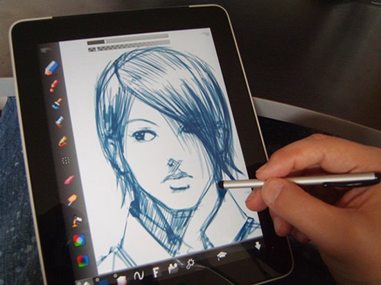 Stylus pen voor iPhone, iPad en iPod Touch (zwart) van Merkloos — afbeelding 2