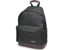EASTPAK Sac d'école Sac à dos Wyoming 24L Black Denim Noir Brun