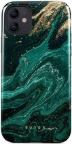 Burga Tough Case iPhone 12 / 12 Pro Hoesje Emerald Pool Print