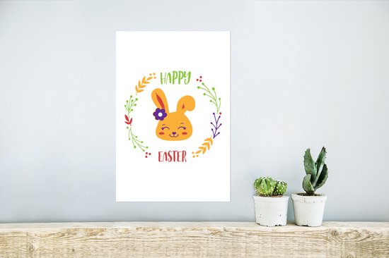 Citation De Pasen Happy Paques Avec Lapin De Paques x30 Cm Petit Bol Com
