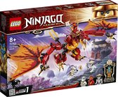 LEGO NINJAGO Legacy Vuurdraak Aanval - 71753 - Rood