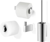 ZACK Linea toilet accessoireset 4-in-1 RVS Glans