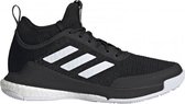 adidas Crazyflight Mid - Sportschoenen - zwart/wit/zilver - maat 38 2/3