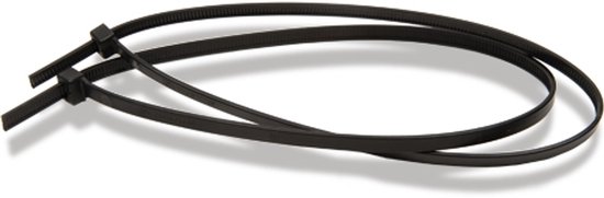Falkx FALKX Tie wrap / kabelbinder zwart 280x3.6 mm per 100 van Falk — afbeelding 5
