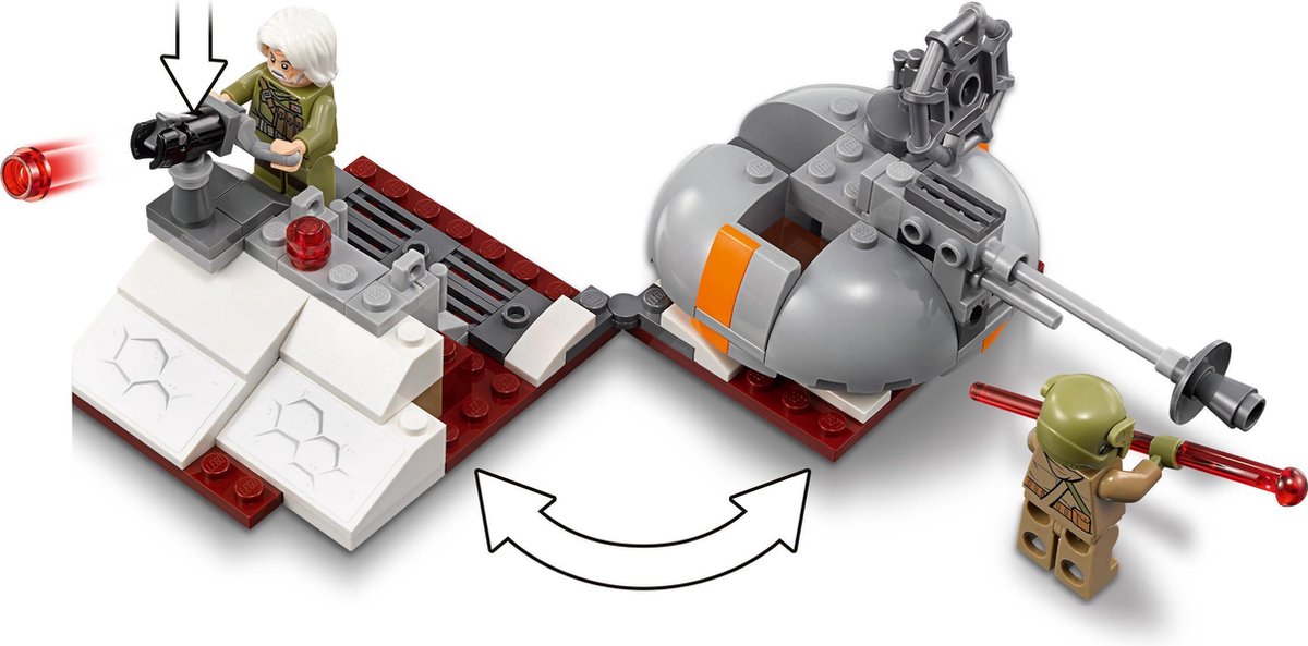 LEGO Star Wars Verdediging van Crait 75202 — afbeelding 17