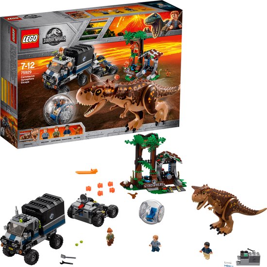 LEGO Jurassic World Gyrobolontsnapping van Carnotaurus 75929 | bol