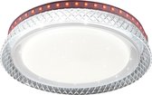 LED Plafondlamp - Plafondverlichting - Trion Otrivo - 15W - Aanpasbare Kleur - Rond - Mat Wit - Kunststof - BES LED