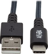 Tripp Lite U038-010-GY-MAX câble USB 3,05 m USB 2.0 USB A USB C Gris