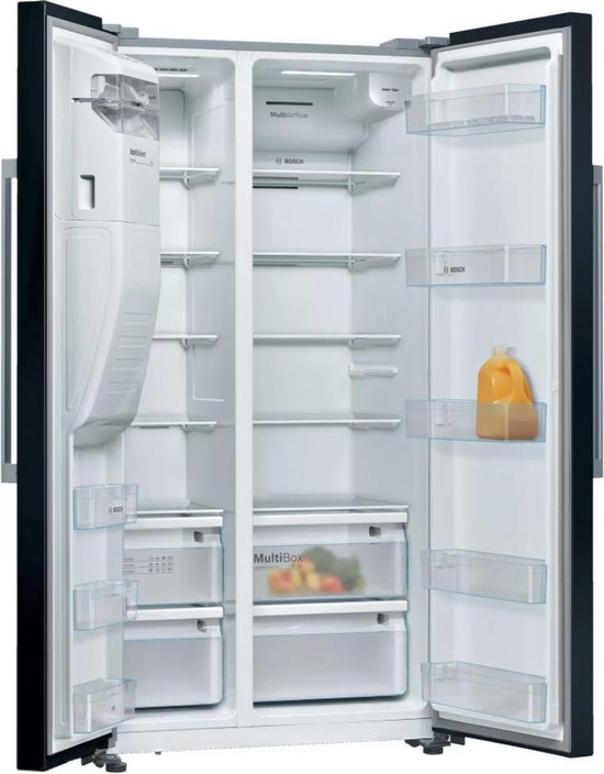 Bosch KAD93VBFP - Serie 6 - Amerikaanse koelkast - Zwart - Bosch