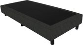 Bedworld Boxspring 70x220 - Linnenlook - Zwart (S14)