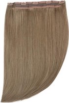 Remy Human Hair extensions Quad Weft straight 18 - bruin 9#