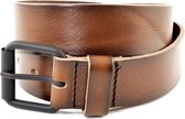 Kidzzbelts Jongenskinderriem Jeans 2092 - Bruin - 75 cm