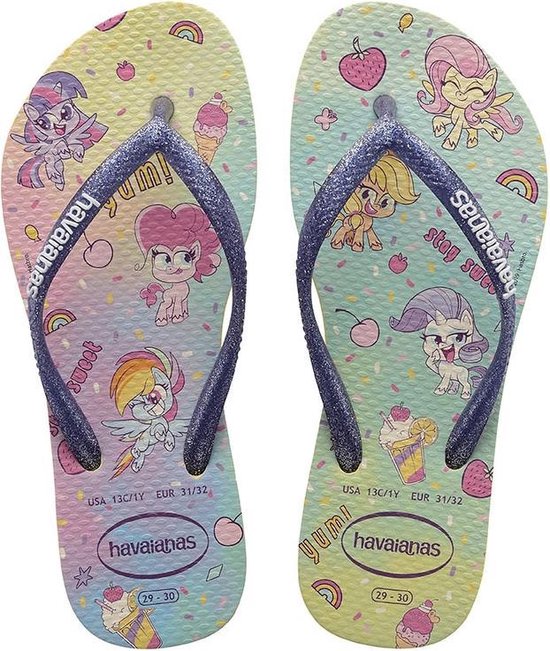 Havaianas Kids Slim My Little Pony Yellow Citron