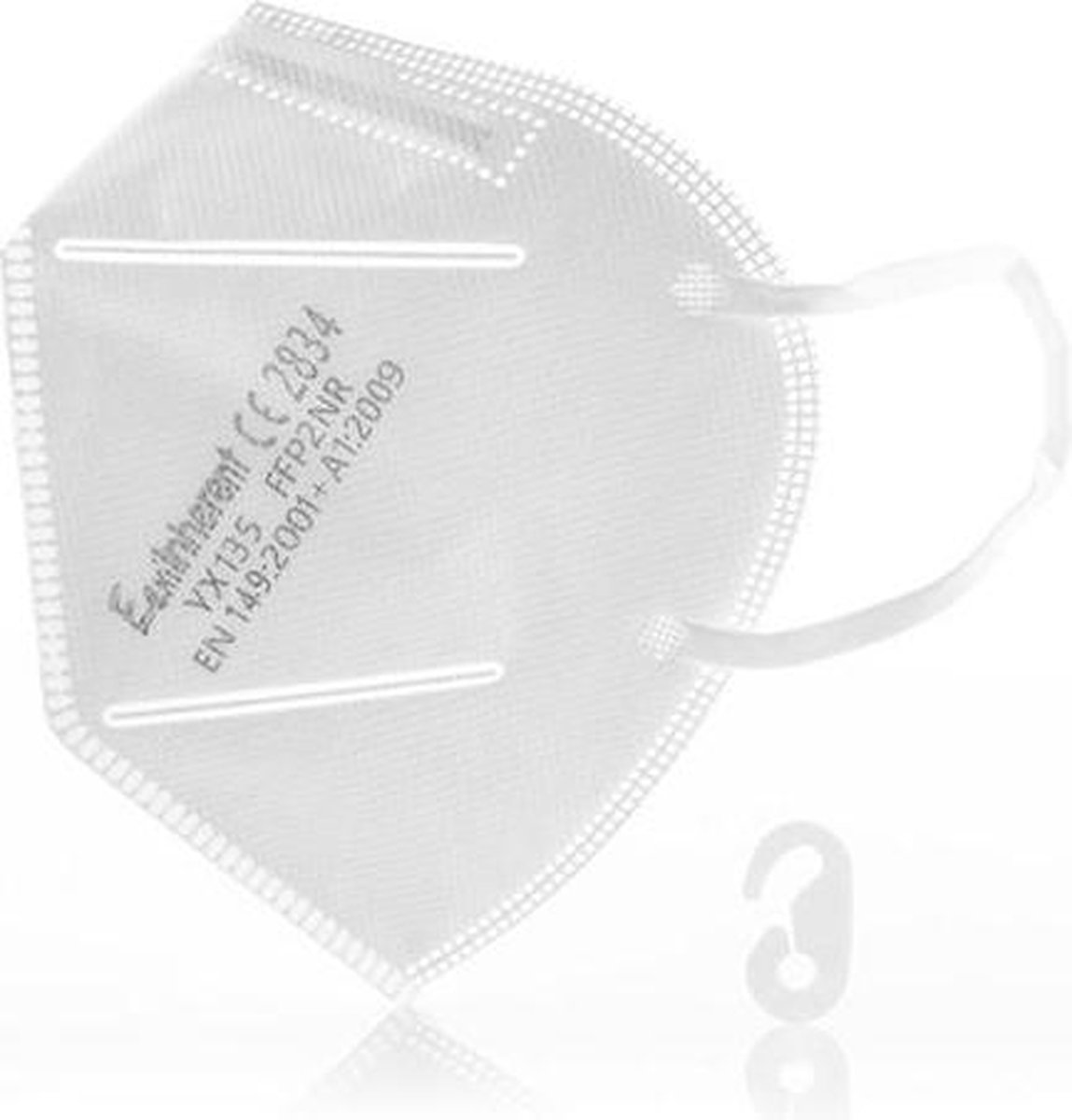 Masque de protection respiratoire FFP2 NR YX135 5 couches (lot de 30) |  bol.com
