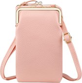 iMoshion Vegan Lederen Telefoontasje Crossbody - Roze