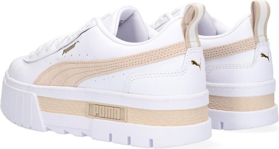 Puma Mayze Lth Wn Lage sneakers - Leren Sneaker - Dames - Wit - Maat 37+ |  bol.com