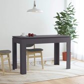 Medina Eettafel 120x60x76 cm spaanplaat grijs