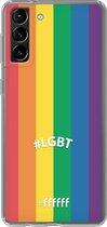 6F hoesje - geschikt voor Samsung Galaxy S21 Plus -  Transparant TPU Case - #LGBT - #LGBT #ffffff