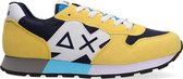 Sun68 Boys Jaki Party Time Lage sneakers - Leren Sneaker - Jongens - Geel - Maat 38