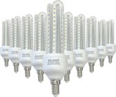 E14 LED-lamp 9W Lynx 220V 360 ° spaarlamp (10 stuks) - Wit licht