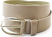 Riemen & Co Damesriem 1692 - Taupe - 95 cm