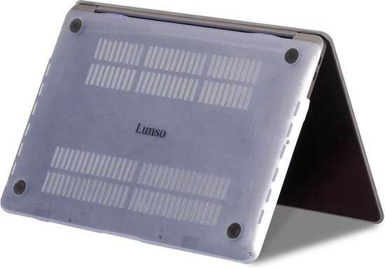 Lunso - housse - MacBook Pro 16 pouces - Transparent Brillant